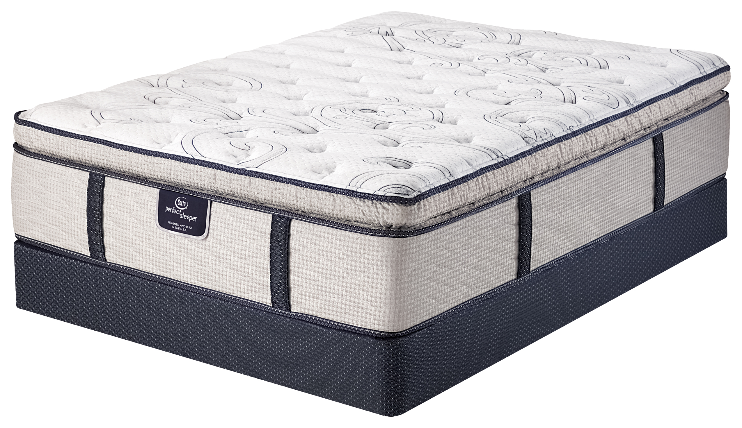 arcadia pillow top king set mattress